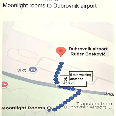 Konukevi Dubrovnik Airport - Moonlight